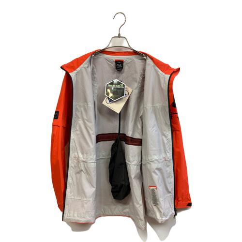 OAKLEY (オークリー) スカル・スタウンチ3Dレインジャケット FOA405128 メンズ SIZE L オレンジ