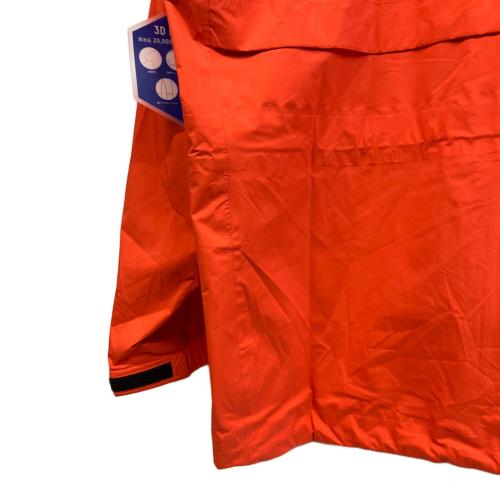 OAKLEY (オークリー) スカル・スタウンチ3Dレインジャケット FOA405128 メンズ SIZE L オレンジ