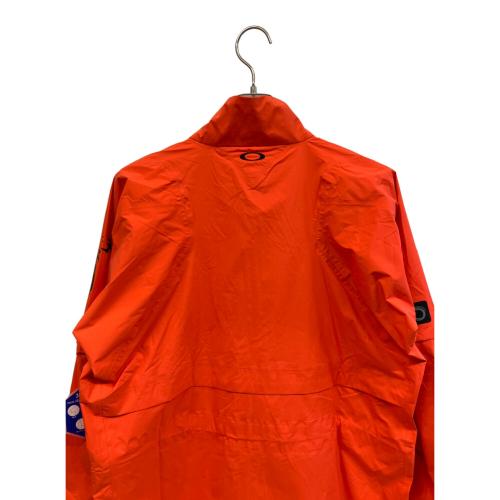 OAKLEY (オークリー) スカル・スタウンチ3Dレインジャケット FOA405128 メンズ SIZE L オレンジ