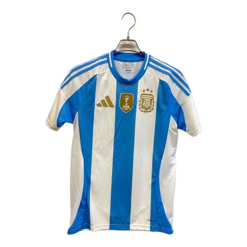 adidas (アディダス) サッカーウェア(トップス) IP8409 メンズ SIZE M ホワイト×ブルー