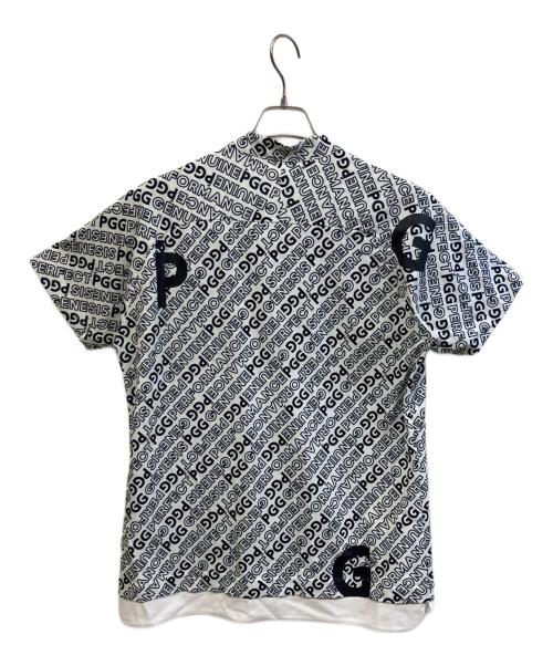 PEARLY GATES (パーリーゲイツ) ゴルフウェア(トップス) メンズ SIZE 6 ホワイト×ブラック