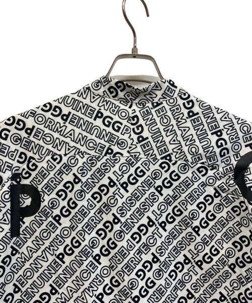 PEARLY GATES (パーリーゲイツ) ゴルフウェア(トップス) メンズ SIZE 6 ホワイト×ブラック