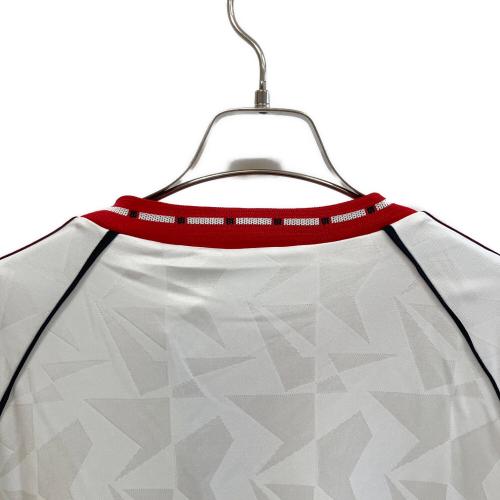 adidas (アディダス) サッカーユニフォーム JF0376 マンチェスター・ユナイテッド 91 アウェイジャージー メンズ SIZE 2XL ホワイト