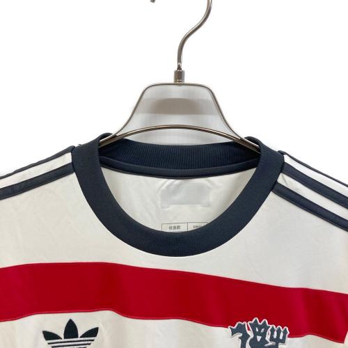 adidas (アディダス) サッカーユニフォーム IY7806 マンチェスター・ユナイテッド 24/25 サードユニフォーム メンズ SIZE L ベージュ