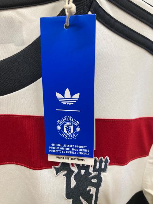 adidas (アディダス) サッカーユニフォーム IY7806 マンチェスター・ユナイテッド 24/25 サードユニフォーム メンズ SIZE L ベージュ