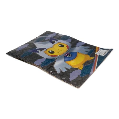 Pokemon Center (ポケモンセンター) A4クリアファイルセット メガポンチョを着たピカチュウ ポケモングッズ