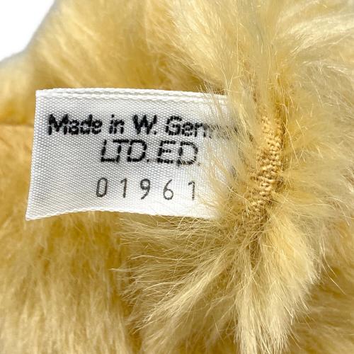 Steiff (シュタイフ) steiff 1906 replica teddy bear ヌイグルミ 復刻版