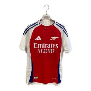 adidas (アディダス) サッカーウェア(トップス) IT6140 アーセナル 24/25 ホーム オーセンティックユニフォーム メンズ SIZE M ホワイト×レッド