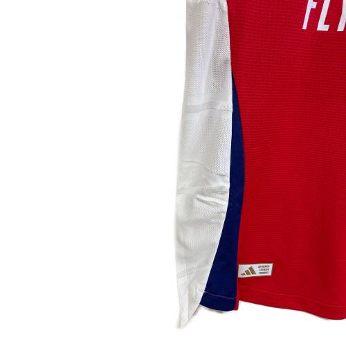 adidas (アディダス) サッカーウェア(トップス) IT6140 アーセナル 24/25 ホーム オーセンティックユニフォーム メンズ SIZE M ホワイト×レッド