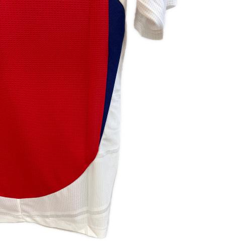 adidas (アディダス) サッカーウェア(トップス) IT6140 アーセナル 24/25 ホーム オーセンティックユニフォーム メンズ SIZE M ホワイト×レッド