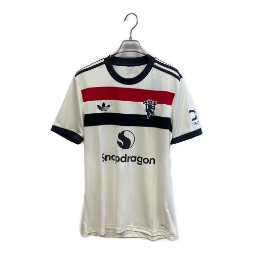 adidas (アディダス) サッカーウェア(トップス) IY7806 マンチェスター・ユナイテッド 24/25 サードユニフォーム メンズ SIZE L ホワイト