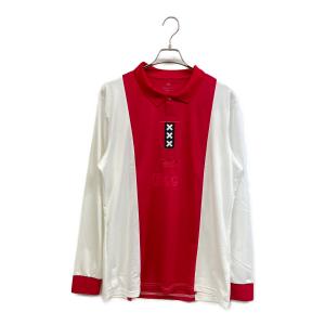 adidas (アディダス) サッカーユニフォーム JF6340 アヤックス・アムステルダム アニバーサリージャージー メンズ SIZE 3XL ホワイト×レッド