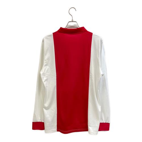 adidas (アディダス) サッカーユニフォーム JF6340 アヤックス・アムステルダム アニバーサリージャージー メンズ SIZE 3XL ホワイト×レッド