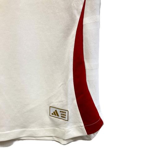adidas (アディダス) サッカーユニフォーム IS8018 レディース SIZE L ホワイト