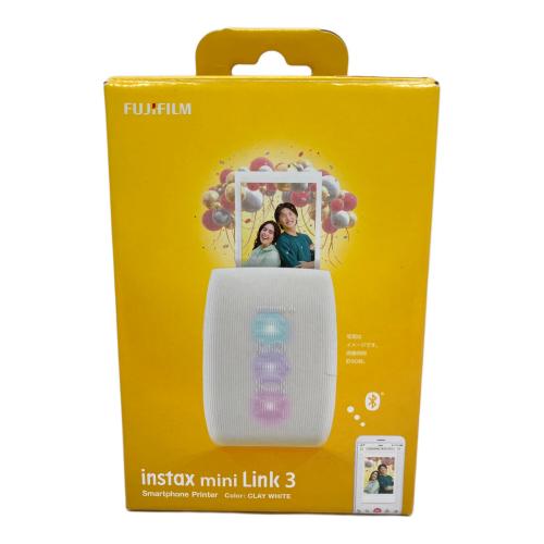 FUJIFILM (フジフィルム) スマホプリンター “チェキ” instax mini Link 3