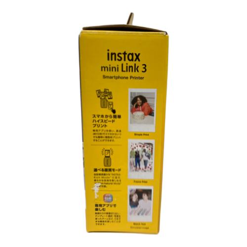 FUJIFILM (フジフィルム) スマホプリンター “チェキ” instax mini Link 3