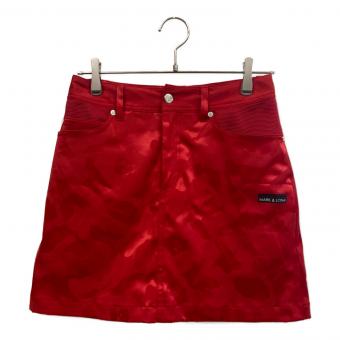 MARK&LONA (マークアンドロナ) ハーフパンツ ゴルフウェア(パンツ) MLW-1A-AE02 レディース SIZE 40 レッド