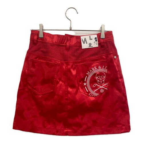 MARK&LONA (マークアンドロナ) ハーフパンツ ゴルフウェア(パンツ) MLW-1A-AE02 レディース SIZE 40 レッド