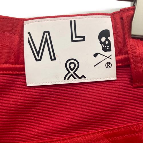 MARK&LONA (マークアンドロナ) ハーフパンツ ゴルフウェア(パンツ) MLW-1A-AE02 レディース SIZE 40 レッド