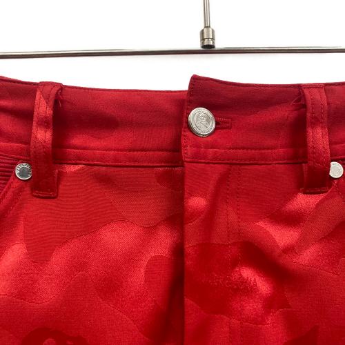 MARK&LONA (マークアンドロナ) ハーフパンツ ゴルフウェア(パンツ) MLW-1A-AE02 レディース SIZE 40 レッド