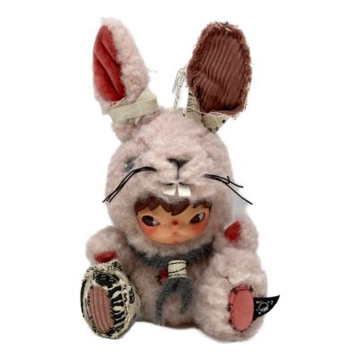 POP MART (ポップマート) Hirono Little Hare ぬいぐるみペンダント REGULAR VERSION