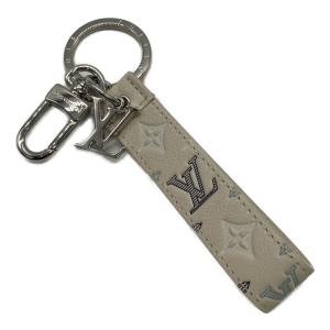 LOUIS VUITTON (ルイ ヴィトン) キーホルダー＆バッグチャーム・LV シャドウドラゴンヌ キーリング M04117 @ Π ホワイト
