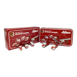 Schuco (シュコー) PICCOLO SET Nurnberger Feuerwehr （ニュルンベルク消防隊） ミニカー