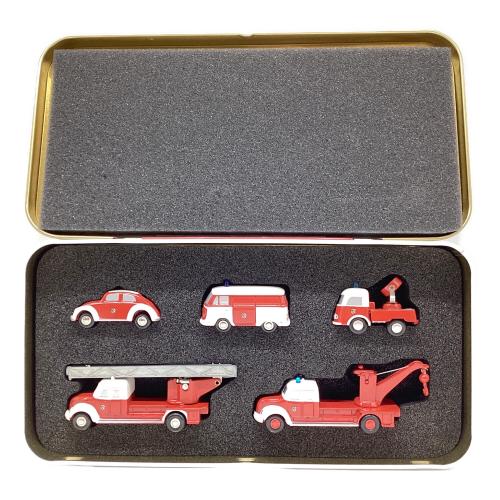 Schuco (シュコー) PICCOLO SET Nurnberger Feuerwehr （ニュルンベルク消防隊） ミニカー