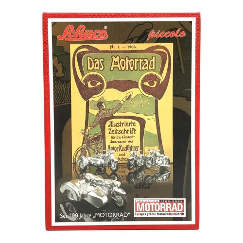 Schuco (シュコー) PICCOLO SET 100 jahre MOTORRAD ミニカー