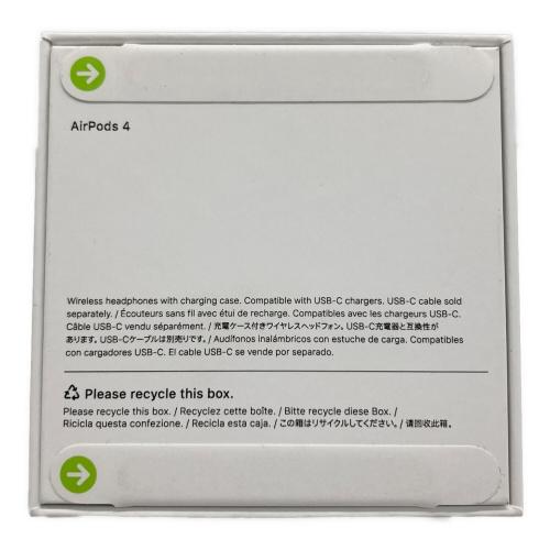 Apple (アップル) AirPods(第4世代) MXP63J/A