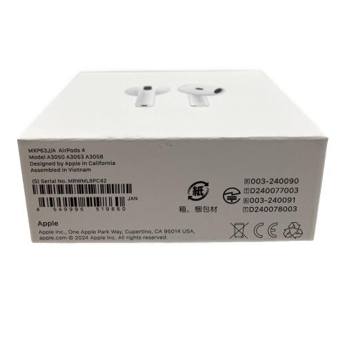 Apple (アップル) AirPods(第4世代) MXP63J/A