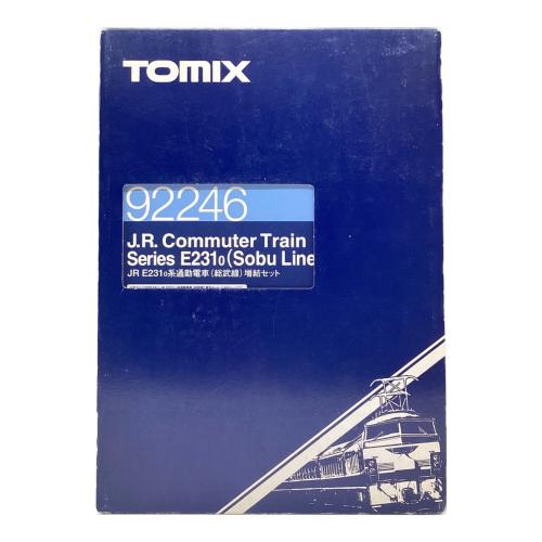 TOMIX (トミックス) 車両セット(3両編成) Nゲージ JR E231系 総武線 増結セット
