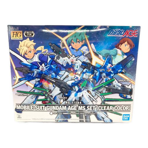 BANDAI (バンダイ) HG 1/144 機動戦士ガンダムAGE MSセット [クリアカラー] プラモデル (イベント限定) ガンプラ