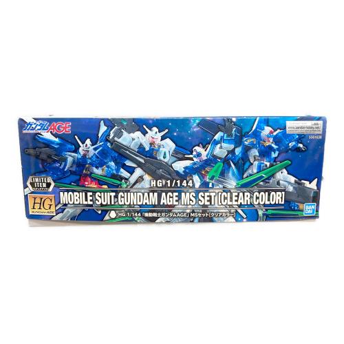 BANDAI (バンダイ) HG 1/144 機動戦士ガンダムAGE MSセット [クリアカラー] プラモデル (イベント限定) ガンプラ