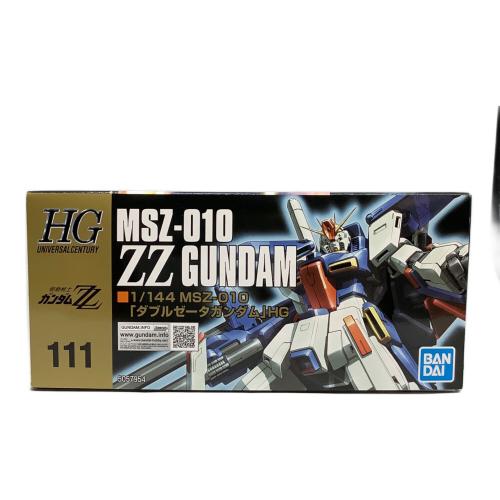BANDAI (バンダイ) HGUC 1/144 ZZガンダム プラモデル（再販） ガンプラ