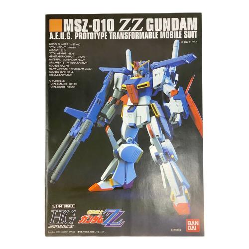 BANDAI (バンダイ) HGUC 1/144 ZZガンダム プラモデル（再販） ガンプラ