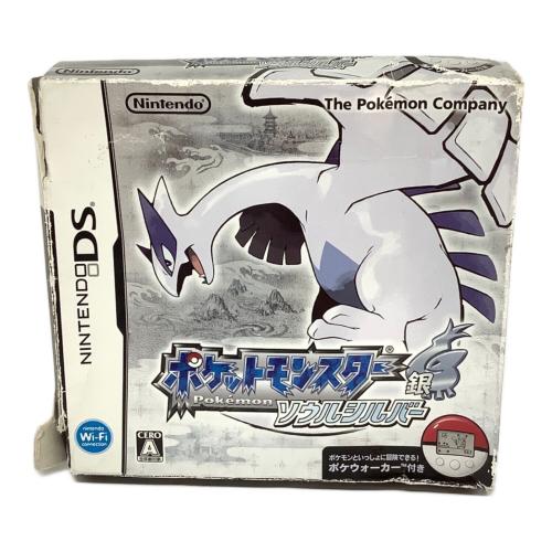 Nintendo (ニンテンドー) ポケットモンスター 銀 ソウルシルバー DS用ソフト CERO A (全年齢対象) ポケウォーカー付属