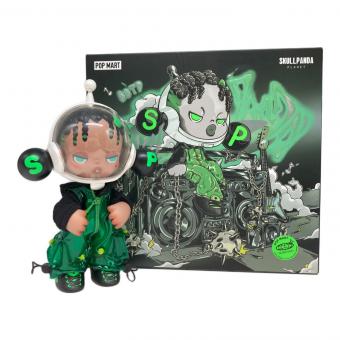 POP MART (ポップマート) SKULLPANDA OOTD Green Field ビッグサイズ フィギュア