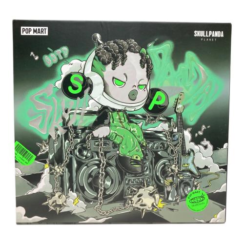 POP MART (ポップマート) SKULLPANDA OOTD Green Field ビッグサイズ フィギュア