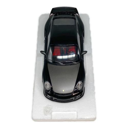 MINICHAMPS (ミニチャンプス) ポルシェ 911 (997II) GT2 RS 2011 ブラック/ゴールドホイール モデルカー 塗装ムラあり