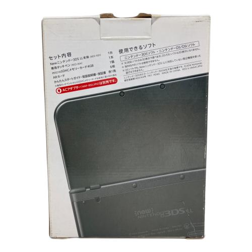Nintendo (ニンテンドー) New 3DS LL RED-001 メタリックブラック