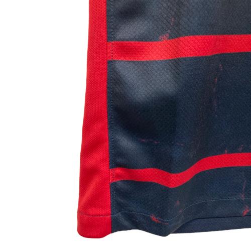 鹿島アントラーズ (カシマアントラーズ) サッカーユニフォーム HO250808BJF メンズ SIZE XL ネイビー×レッド