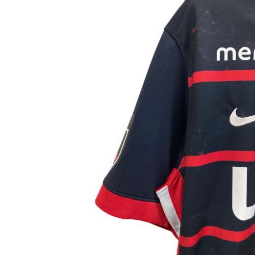 鹿島アントラーズ (カシマアントラーズ) サッカーユニフォーム HO250808BJF メンズ SIZE XL ネイビー×レッド