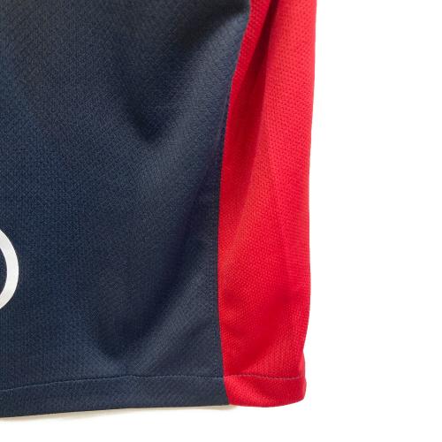 鹿島アントラーズ (カシマアントラーズ) サッカーユニフォーム HO250808BJF メンズ SIZE XL ネイビー×レッド