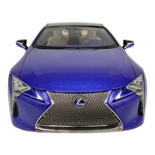 レクサス特注 1：18 レクサス LC500h モデルカー 箱ツブレ・ヤブレ有
