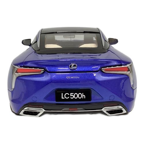 レクサス特注 1：18 レクサス LC500h モデルカー 箱ツブレ・ヤブレ有
