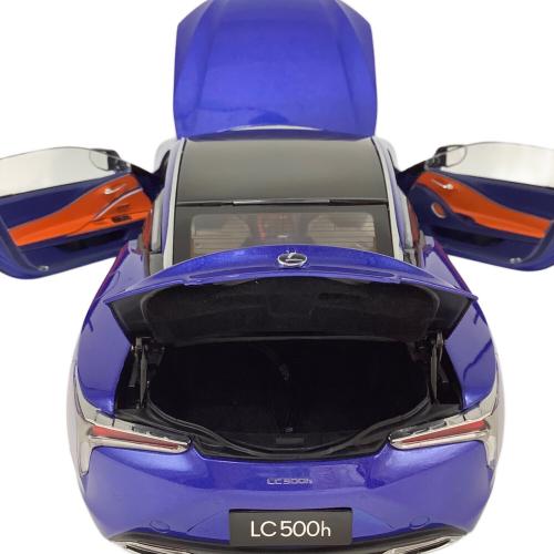 レクサス特注 1：18 レクサス LC500h モデルカー 箱ツブレ・ヤブレ有