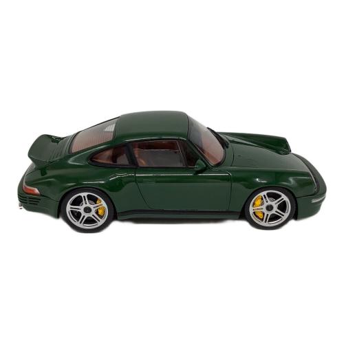 almost real (オールモストリアル) 1/18 Porsche RUF SCR 2018 - Irish Green モデルカー 箱ツブレ有 シリアル1370