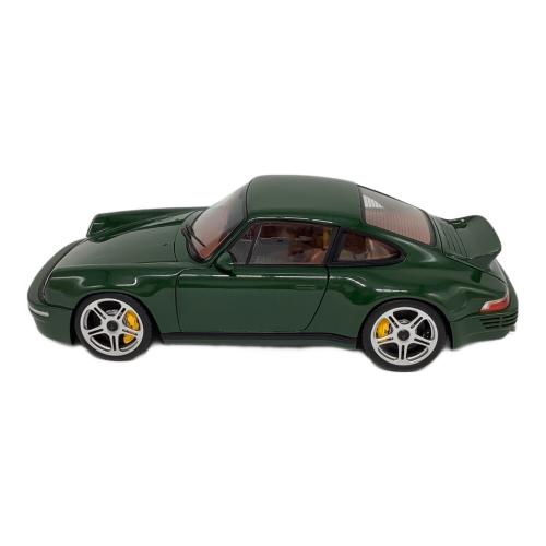 almost real (オールモストリアル) 1/18 Porsche RUF SCR 2018 - Irish Green モデルカー 箱ツブレ有 シリアル1370