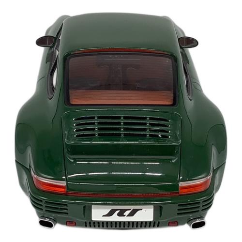almost real (オールモストリアル) 1/18 Porsche RUF SCR 2018 - Irish Green モデルカー 箱ツブレ有 シリアル1370
